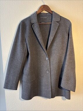 ‘S Max Mara SmmElfi Virgin Wool Single-Breasted Blazer